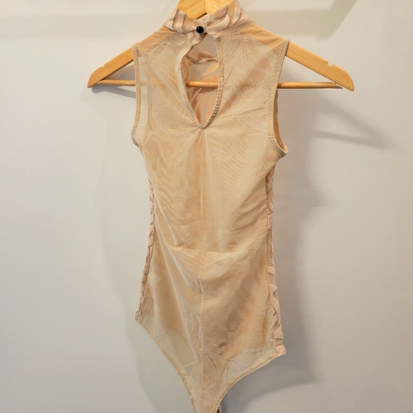 Nude mesh bodysuit - Picture 2 of 2